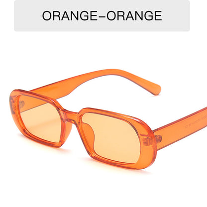 Women’s Retro Small Frame Sunglasses – Colorful Candy Fashion Eyewear🕶️✨ - GM Traders