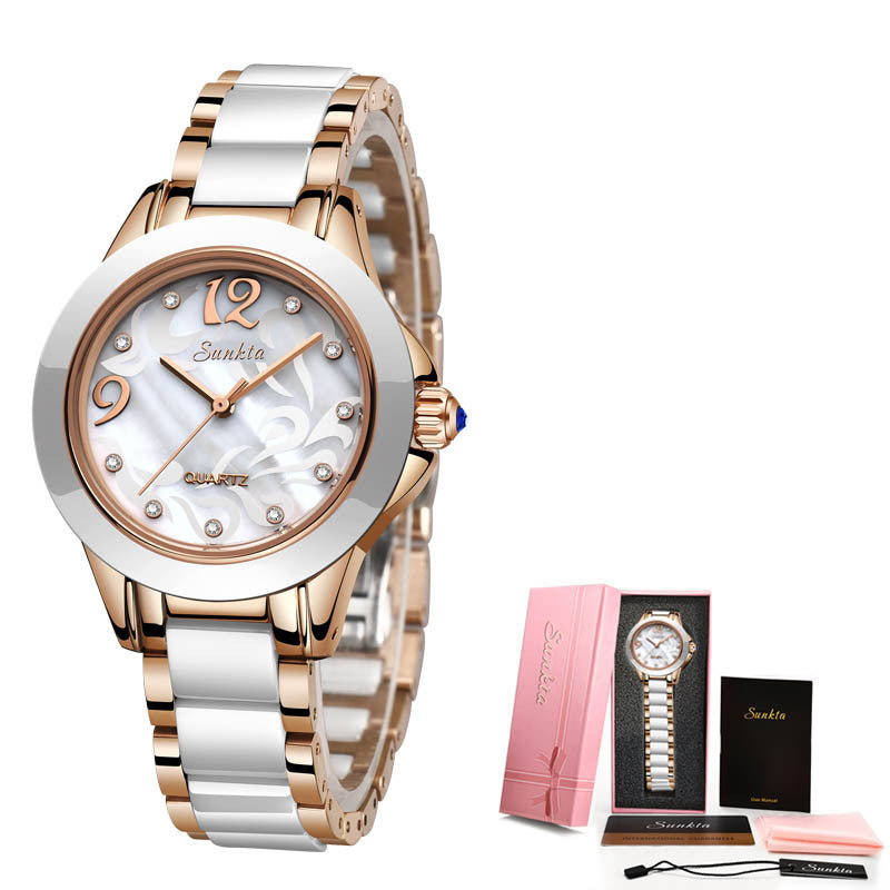 Ceramic Ladies Watches Exquisite High-end Watches - GM Traders