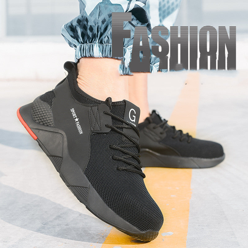 Breathable Safety Shoes Anti-smashing Work Safety Shoes - GM Traders