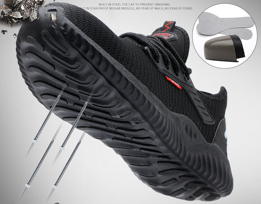 Breathable Safety Shoes Anti-smashing Work Safety Shoes - GM Traders
