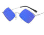 Retro Diamond Metal Sunglasses – Irregular Stylish Eyewear 🕶️✨ - GM Traders
