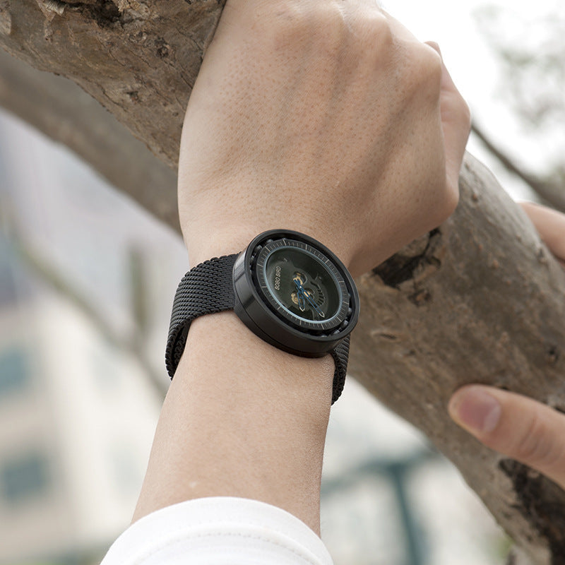 Bobo Bird Wood Watch Quartz Watch Three Eye Multifunctional Student Wood Watch Men Watches - GM Traders