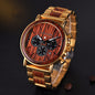 Bobo Bird Wood Watch Quartz Watch Three Eye Multifunctional Student Wood Watch Men Watches - GM Traders