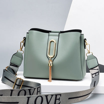 Small Bags Women Women's Bags Shoulder Messenger Bag All-match Pure Trend Color Casual Handbag - GM Traders