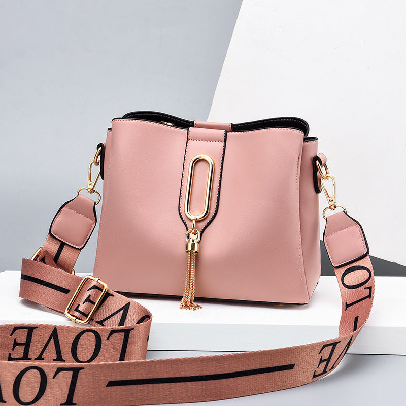 Small Bags Women Women's Bags Shoulder Messenger Bag All-match Pure Trend Color Casual Handbag - GM Traders