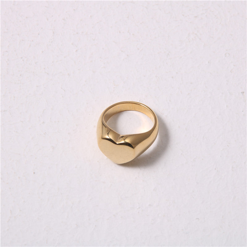 Joias Femininas Trend Best Selling Fofo Hole Heart 18k Banhado - GM Traders
