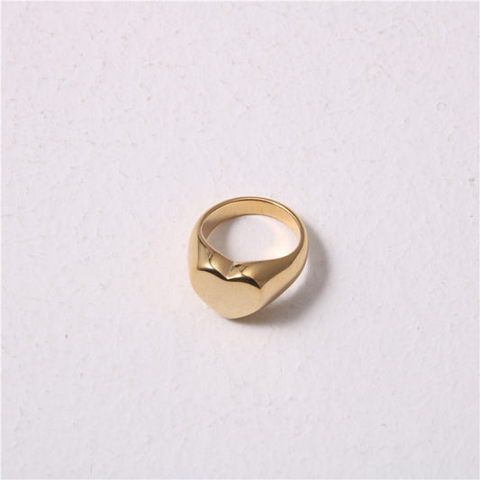 Joias Femininas Trend Best Selling Fofo Hole Heart 18k Banhado - GM Traders