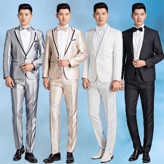 Men’s Slim Fit Suit – Formal Wear for Groom, Wedding & Best Man - GM Traders