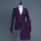 Men’s 3-Piece Suit – Groom & Best Man Formal Vest Set - GM Traders