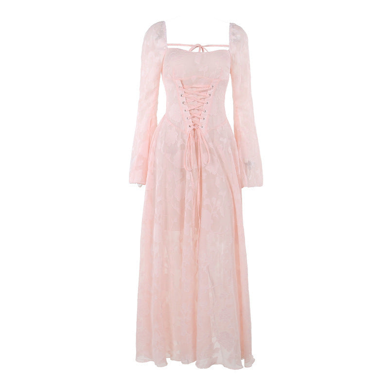 Vacation Style Lace Dress Women - GM Traders