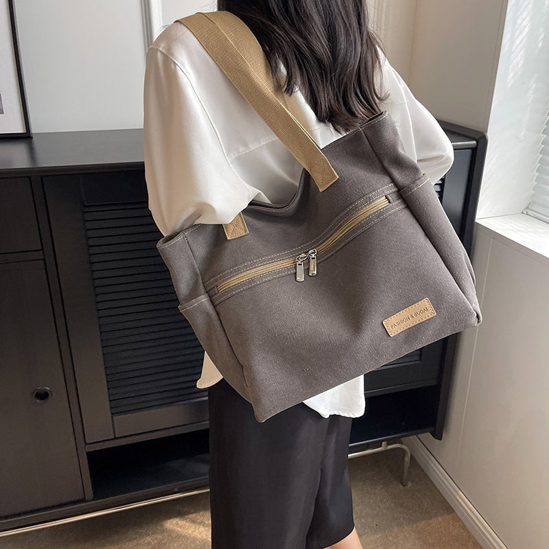 Canvas Shoulder Bags Women's Totes Handbag - GM Traders