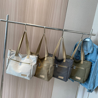Canvas Shoulder Bags Women's Totes Handbag - GM Traders