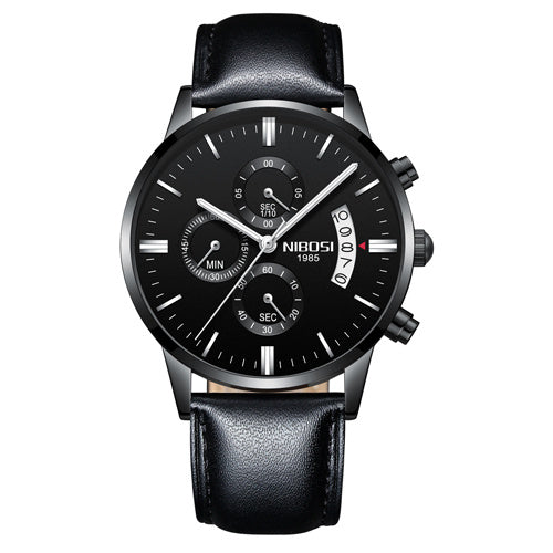 Men Watch Chronograph Sport Mens Watches Top Brand Luxury Waterproof Full Steel Quartz Gold Clock Men Relogio Masculino - GM Traders