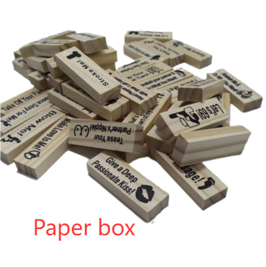 Intimacy Block Tower Couple Game - Romantic Date Night Stacking Game & Valentine's Gift - Anniversary Gift