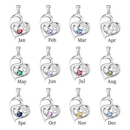S925 Sterling Silver Best Mom Necklace Mother's Day Series Necklace - GM Traders