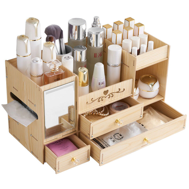 Skin Care Desktop Dresser Lipstick Brush Rack