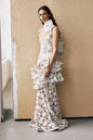 Sweet Printed Ruffled Dress Women - GM Traders