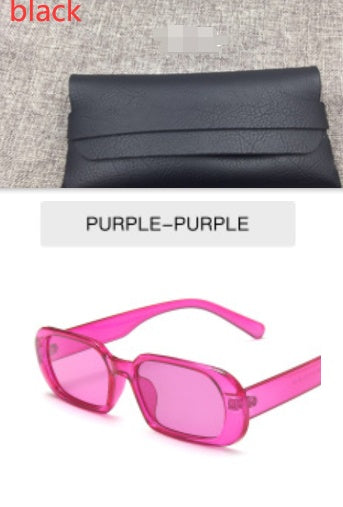 Women’s Retro Small Frame Sunglasses – Colorful Candy Fashion Eyewear🕶️✨ - GM Traders