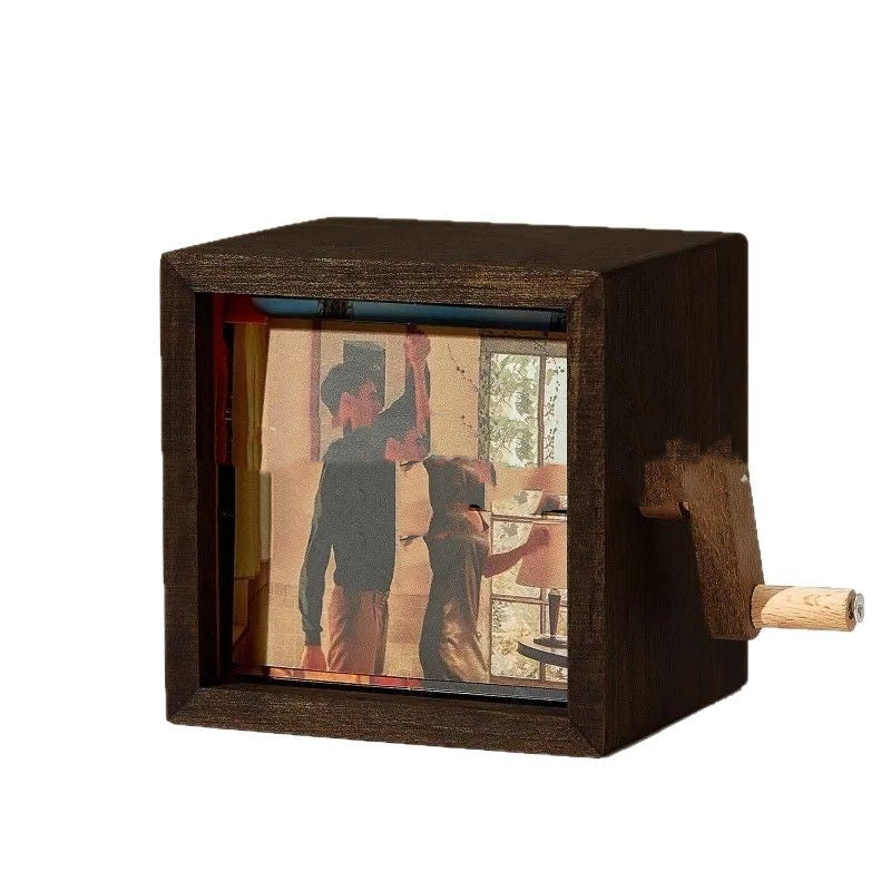 Photo Machine Hand Photo Album Light Up Creative Gifts - Wooden Home Decor & Festival Gifts,Valentine Gift