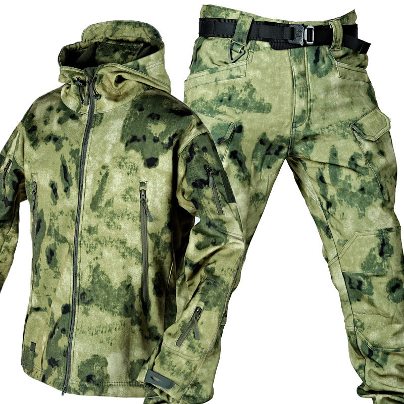 Outdoor Shark Skin Thermal Camouflage Jacket – Special Forces Thickened Waterproof Windproof Jacket