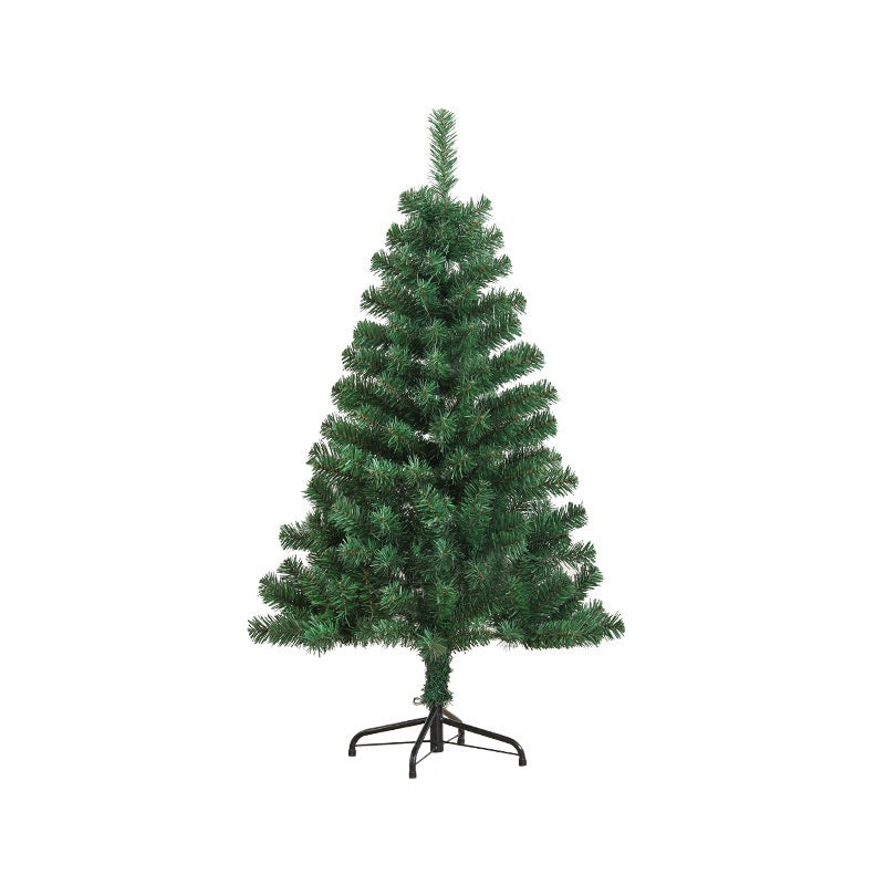 Premium Green Artificial Christmas Tree with Metal Stand - Thick PVC, Multiple Sizes
