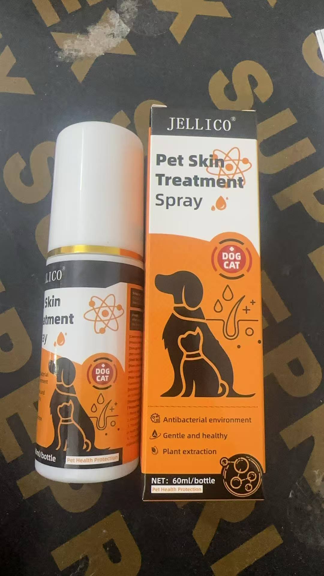 Pet Skin Care Spray for Dogs and Cats - Moss/Fungal Treatment and Hair Loss Solution | Skin Care Winter