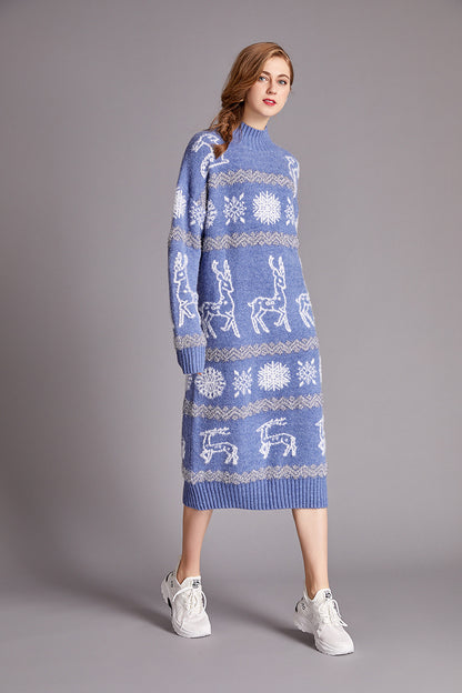 Long knit dress for women - GM Traders