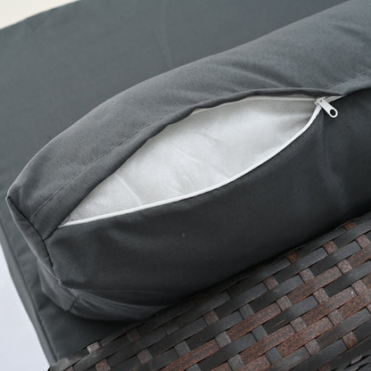 Patio Furniture, Outdoor Furniture, Seasonal PE Wicker Furniture, 5 Set Wicker Furniture With Temper - GM Traders