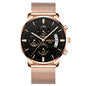 Men Watch Chronograph Sport Mens Watches Top Brand Luxury Waterproof Full Steel Quartz Gold Clock Men Relogio Masculino - GM Traders