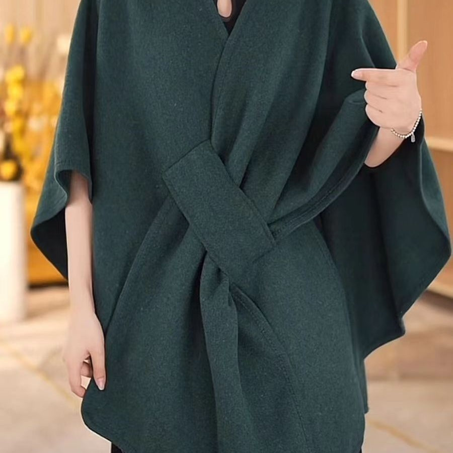 Knitted Cardigan Cape And Shawl