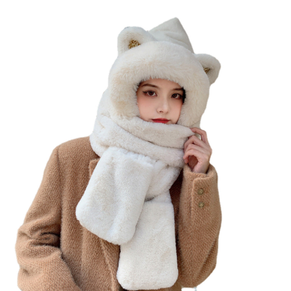 USB Electric Heated Scarf & Hat – Stay Warm in Winter ❄️