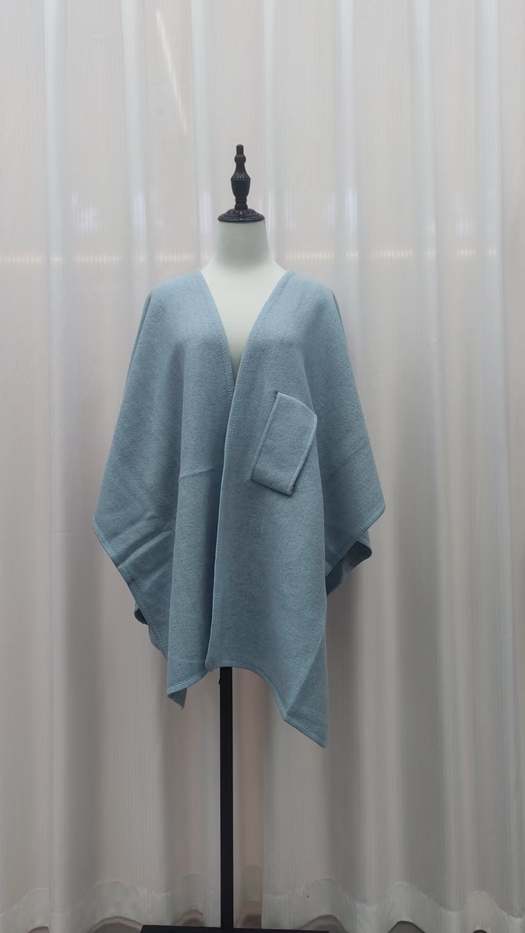 Knitted Cardigan Cape And Shawl