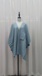 Knitted Cardigan Cape And Shawl