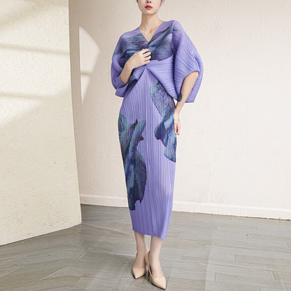 Fashion Personality Pleated Dress Women - GM Traders