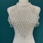 Hand Knitted Clothes Jewelry Shooting Pearl Shawl