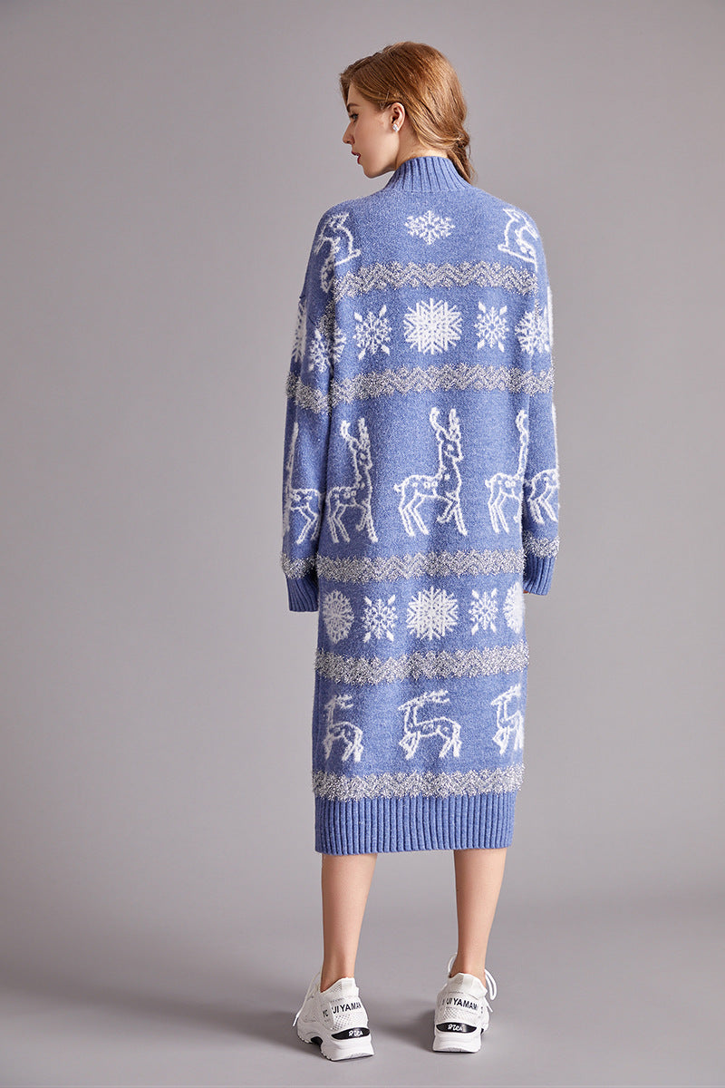 Long knit dress for women - GM Traders