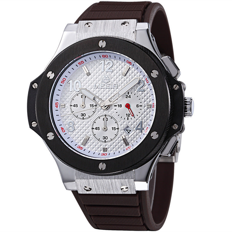 Watches Men Luxury Quartz Wrist Watch Male Sports Military Chronograph Watches - GM Traders