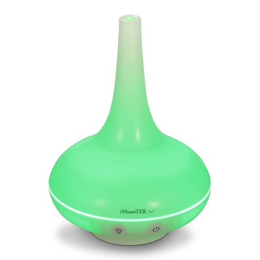 1Pc 200ml Cool Mist Humidifier Ultrasonic Aroma Essential Oil Diffuser With 7 Color LED Lights Waterless Auto Off For Office Home Room Study Yoga Spa - GM Traders