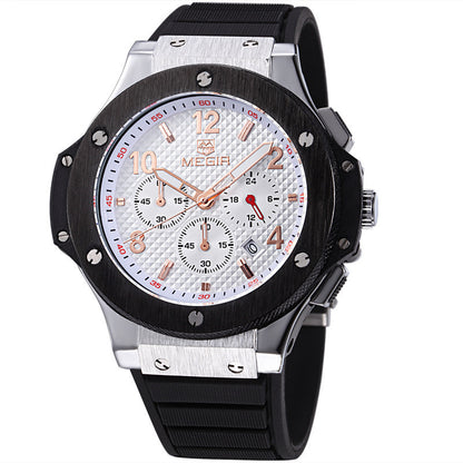 Watches Men Luxury Quartz Wrist Watch Male Sports Military Chronograph Watches - GM Traders
