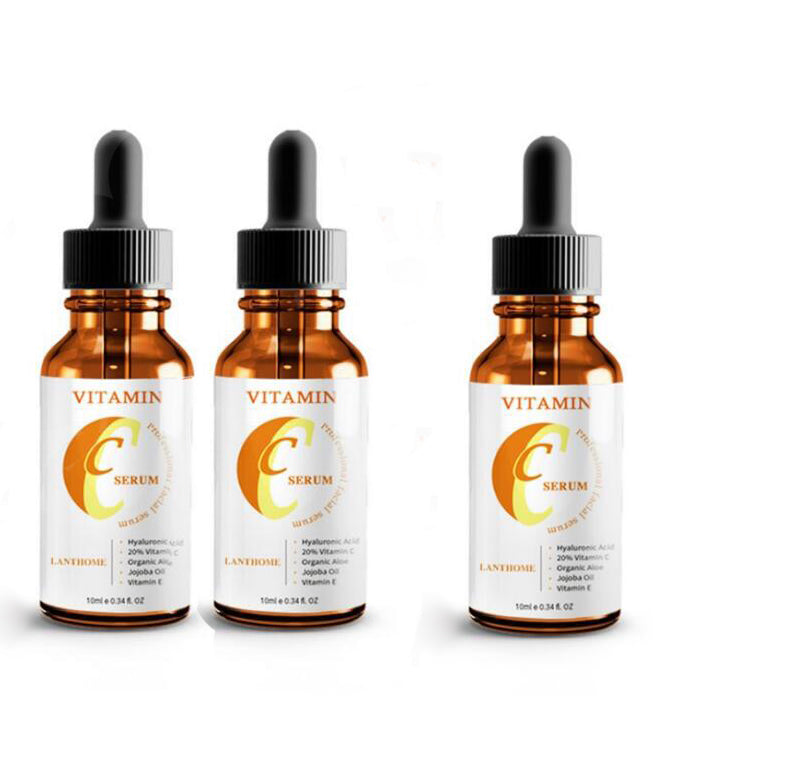 Vitamin C & Hyaluronic Acid Facial Serum - Anti-Aging Whitening Essence & Dark Spot Corrector | Skin Care Winter