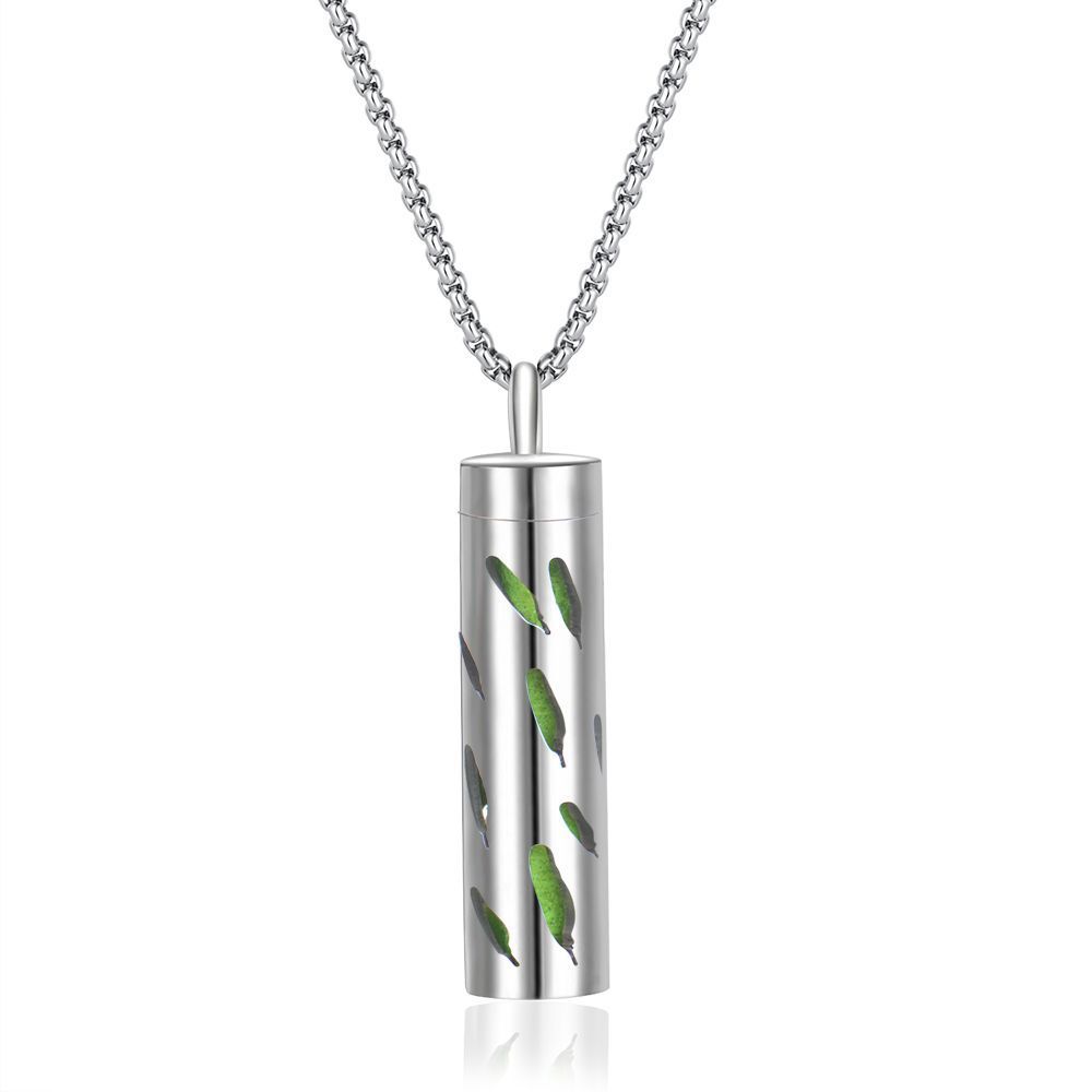 Aromatherapy Pendant Perfume Bottle Stainless Steel Item - GM Traders