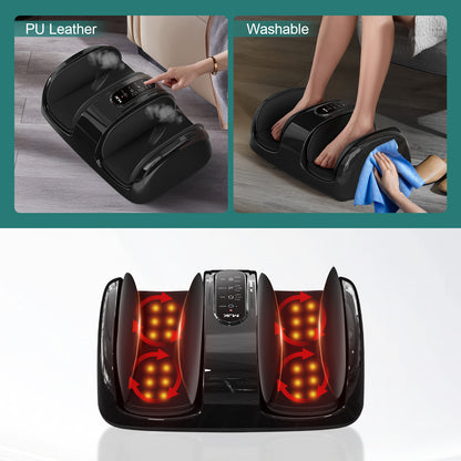 Smart Foot Massager With 3D Air Compression & Heating 15 Min Auto Timer  Quiet Design Office Home Relaxation Essential - GM Traders