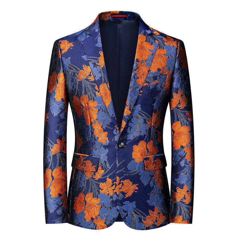 Men’s Jacquard Suit – Formal Wear for Wedding, Best Man & MC - GM Traders