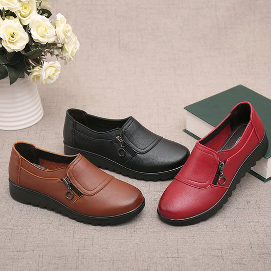 The spring and autumn new shoes in old mama shoes Wenzhou shoes shoes old flat shoes trade aliexpress - GM Traders