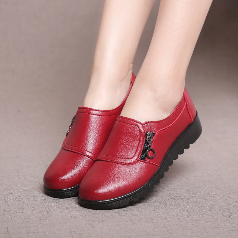 The spring and autumn new shoes in old mama shoes Wenzhou shoes shoes old flat shoes trade aliexpress - GM Traders