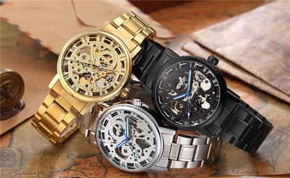 “Men’s Automatic Mechanical Watch – Winner Brand Timepiece” ⌚✨ - GM Traders