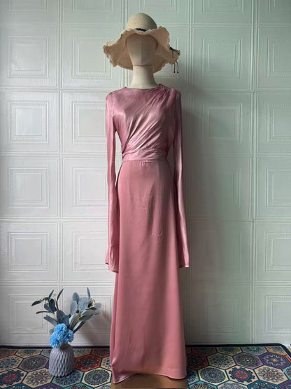 Polyester Long Sleeve Dress Dress Women - GM Traders