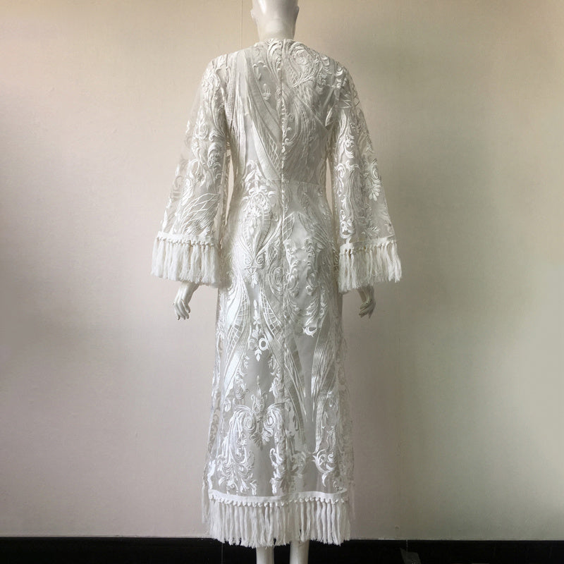 Women Dress Long Dress Skirt Lace Dress Long Skirt - GM Traders