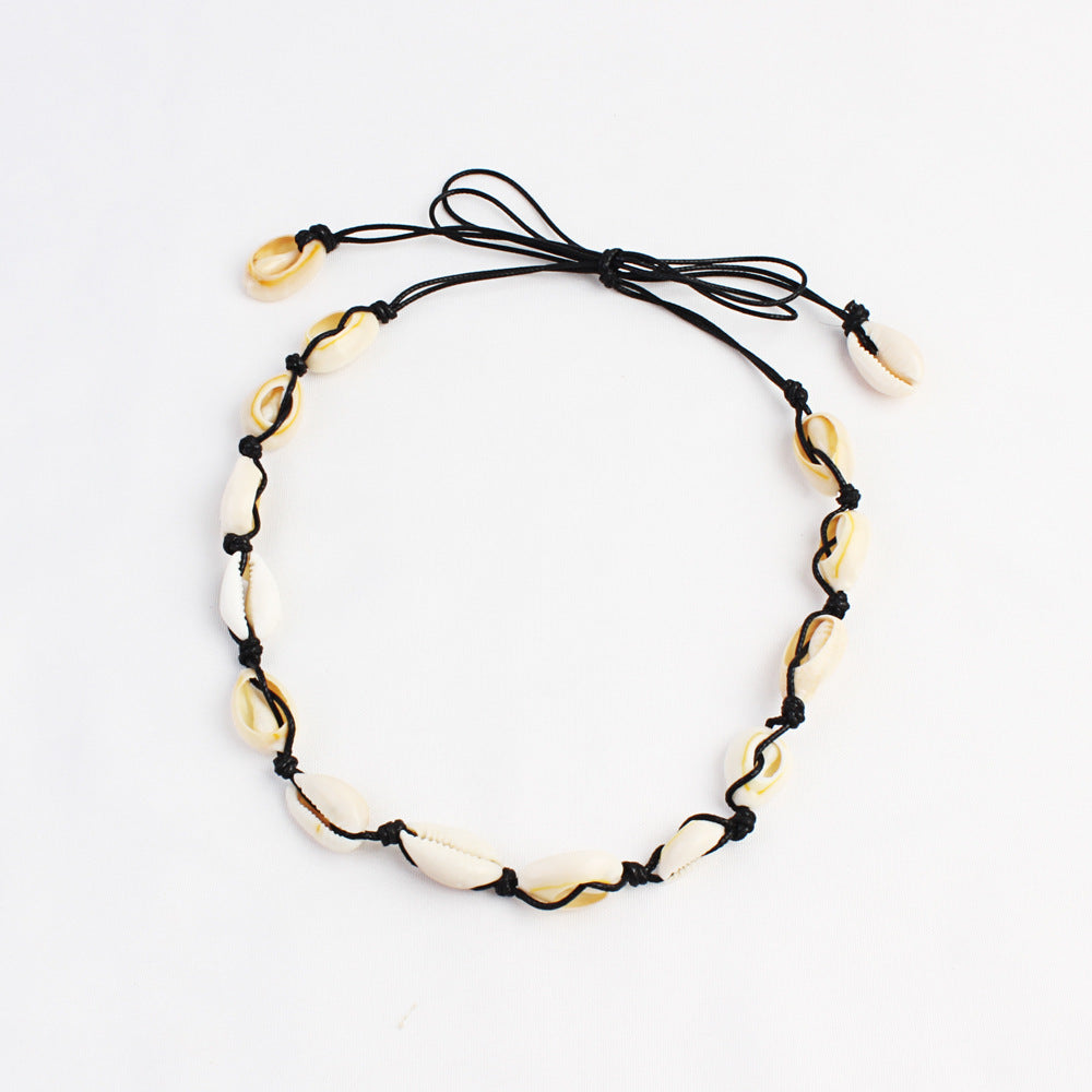 Casual Item Hand-made Shell Short Clavicle Necklace - GM Traders