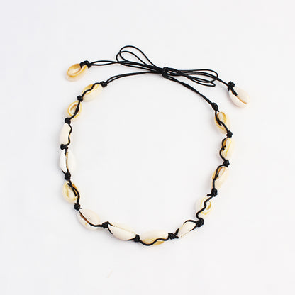 Casual Item Hand-made Shell Short Clavicle Necklace - GM Traders